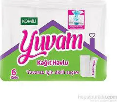 Komili Yuvam Proffesional Kağıt Havlu 6Lı