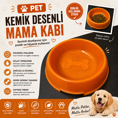 Kemik Mama Kabı Yuvarlak