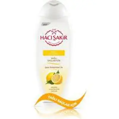 Hacı Şakir şampuan Limon Yağlı Saçlar 500 Ml