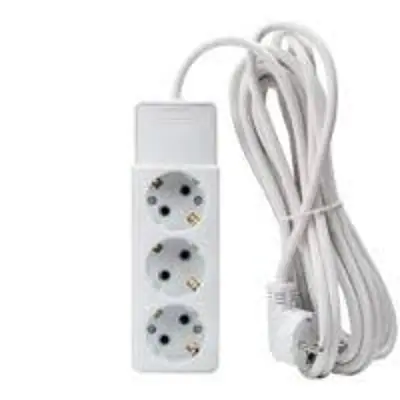 Timsal Elektrik 3Lü Priz 2 Mt