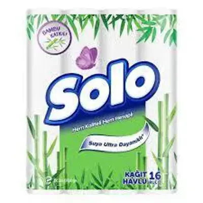 Solo Bambu Katkılı Kağıt Havlu 16 Lı