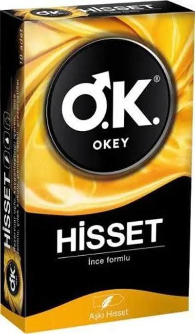 Okey Hisset İnce 10Lu