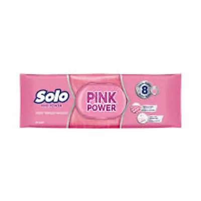 Solo Pink Power Yüzey Temizlik Havlusu 50Li