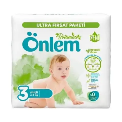 Önlem Botanica Avantaj Çocuk Bezi Midi No3 34Lü