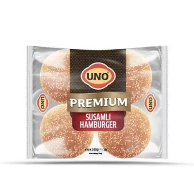 Uno Premium Susamlı Hamburger 340 G