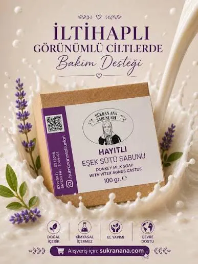 Şükran Ana Hayıtlı  Eşek Sütü Sabunu 100 g