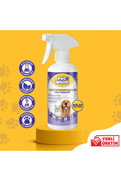 Pet White Yüzey Temizleyici Konsantre Sprey 500 ml