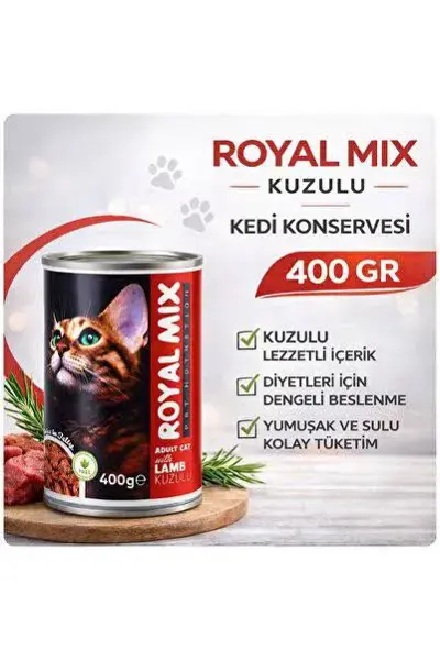 ROYAL MIX Kuzulu Kedi Konserve 400 g