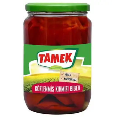 Tamek Közlenmiş Biber 530 G